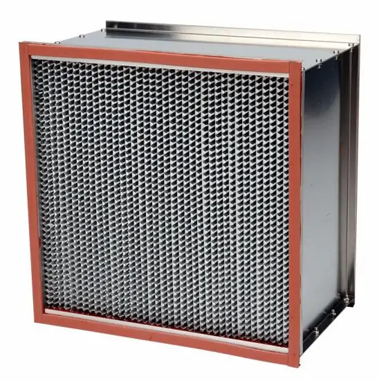 Filtros HEPA de Alta Temperatura